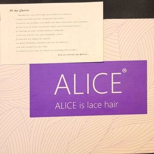 Alice Lace Front Hair Wig 24" Natural Blonde Wavy Synthetic Hair